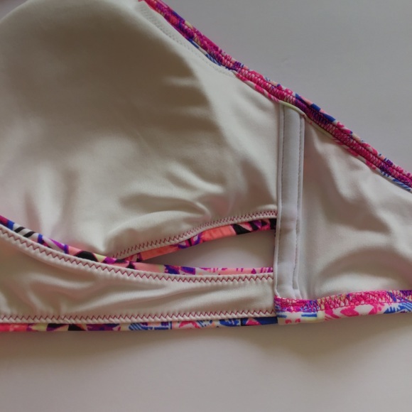 VICTORIAS SECRET PINK WRAP BIKINI TOP MEDIUM - Picture 11 of 11